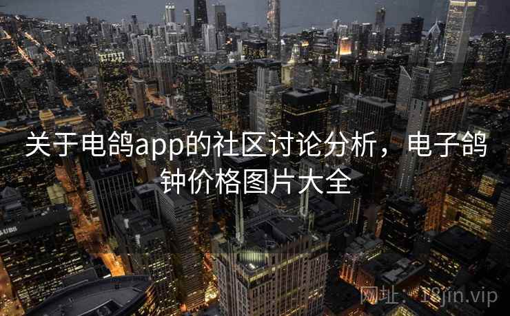 关于电鸽app的社区讨论分析，电子鸽钟价格图片大全